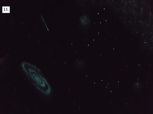 10. Spirálgalaxis és kisebb csillagködök